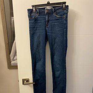 Abercrombie mid rise skinny jeans